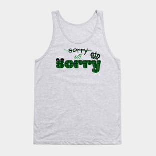 Sorry not Sorry - Six the Musical Quote Tank Top